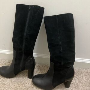 Black Knee-High Boots | Women’s Size 6.5 | Classic Heel | Velvet Rose